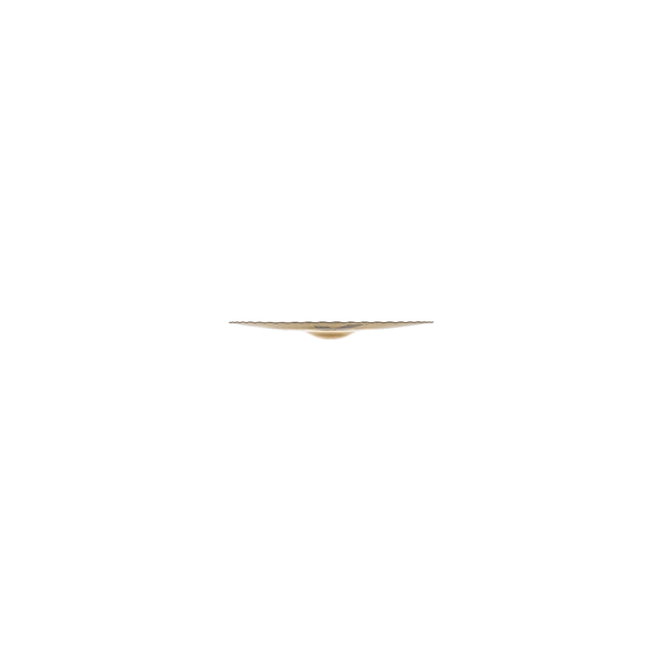 Zildjian K1226-14 1/4" K Custom Hybrid HiHat Bottom