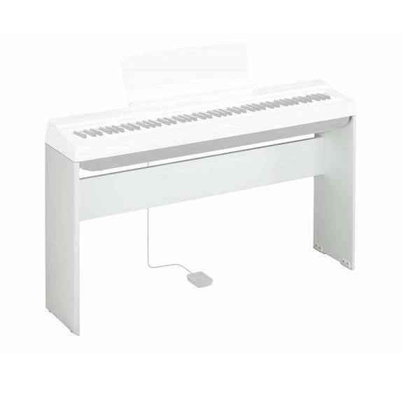 YAMAHA L121 WH SUPPORTO MOBILE LEGNO STAND GAMBE P121 PIANOFORTE YAMAHA COLORE BIANCO