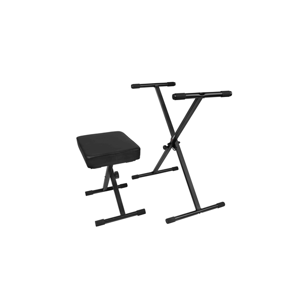 Gator Frameworks GFW-KEYBENCH-SET Set composto da panca e supporto per tastiera