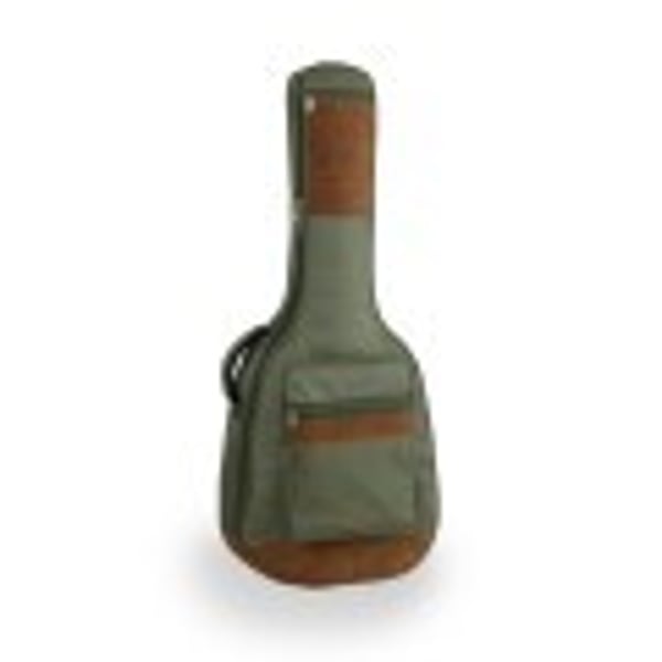 SOUNDSATION Borsa chitarra acustica con inserti in pelle suede