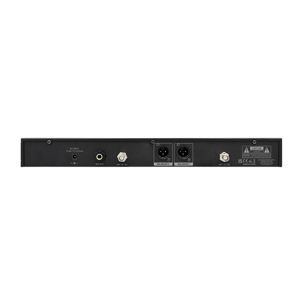 HELVIA Verba -201 Sistema wireless UHF True Diversity con Autoscan - 2 mic a mano A1 (516-558 MHz)