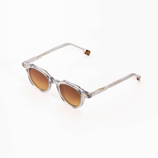 Kyme Lars Dark Avana | Italian Handmade Butterfly Sunglasses