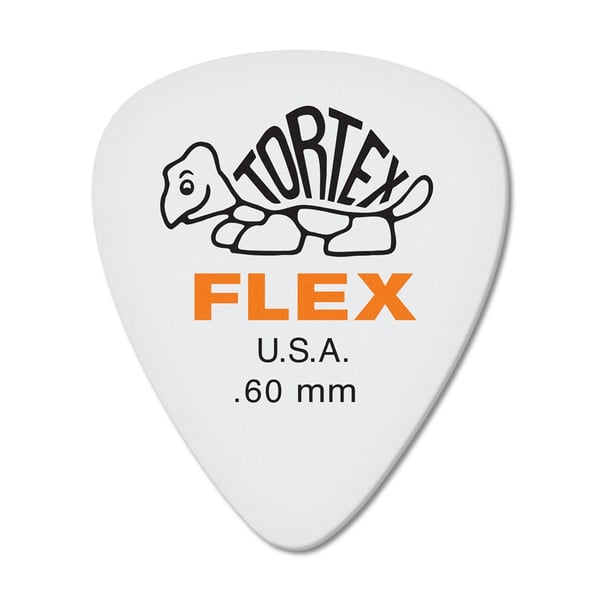 Dunlop 428R.60 Tortex Flex Standard .60 mm Bag/72