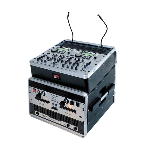 Gator Cases GRC-10X8 Rack audio 10U top, 8U laterale