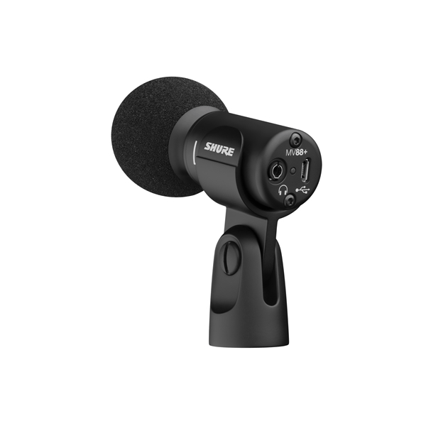 Shure MV88+STEREO-USB Microfono Stereo USB per Mac e PC