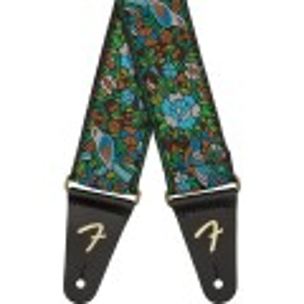 Tracolla Fender Mosaic Jacquard Strap, Green 0990638098