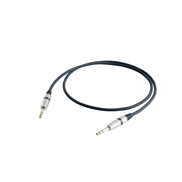 PROEL STAGE Cavo professionale bilanciato con connessioni jack Stereo Ø 6.3 mm PROEL - jack Stereo Ø 6.3 mm PROEL/S3CPRO - HPC210 - S3CPRO. Colori disponibili: BK - BL - BZ - GN - RD.