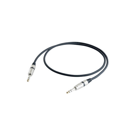 PROEL STAGE Cavo professionale bilanciato con connessioni jack Stereo Ø 6.3 mm PROEL - jack Stereo Ø 6.3 mm PROEL/S3CPRO - HPC210 - S3CPRO. Lunghezza: 0.5 metri. Colori disponibili: Nero. Altre lunghezze disponibili: visualizzare le specifiche tecniche