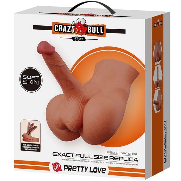 CRAZY BULL - MASTURBATEUR NATUREL RÉALISTE RHYNE BACK