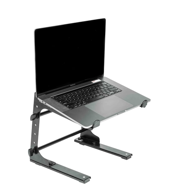 Gator Frameworks GFWLAPTOP1000 Supporto desktop pieghevole salvaspazio per laptop