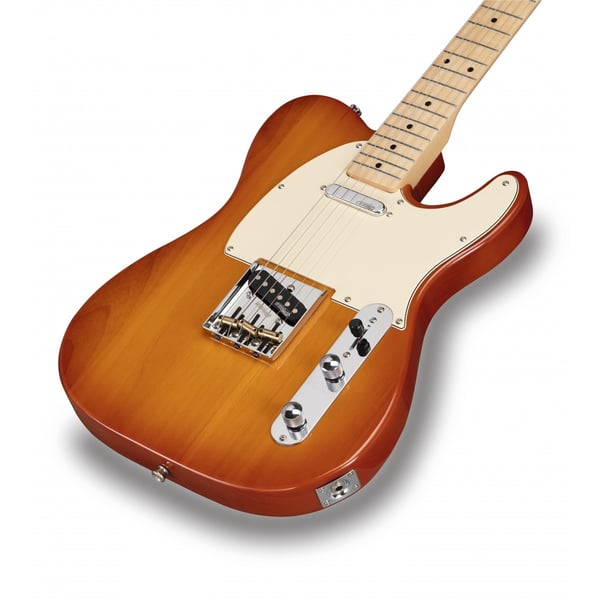 SOUNDSATION Chitarra elettrica cutaway con 1 single coil e 1 lipstick pickup (equipped by Wilkinson®). Modello TWANGER-VINTAGE PRO-M HBS