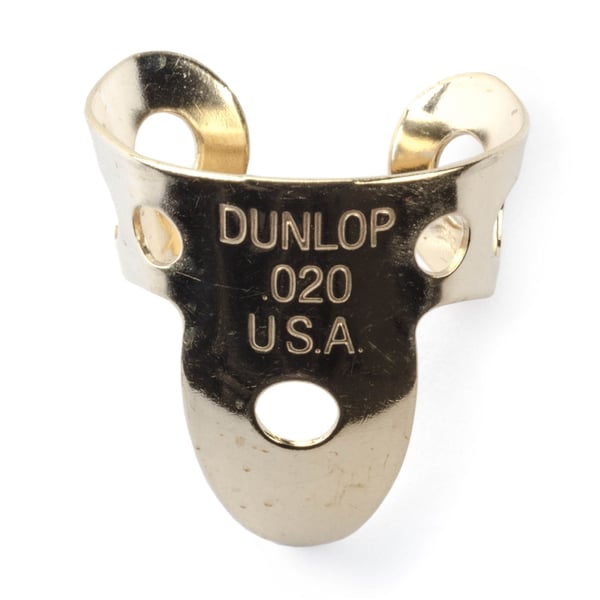 Dunlop 37R BRASS FINGER .020 - TUBO 20 PLETTRI