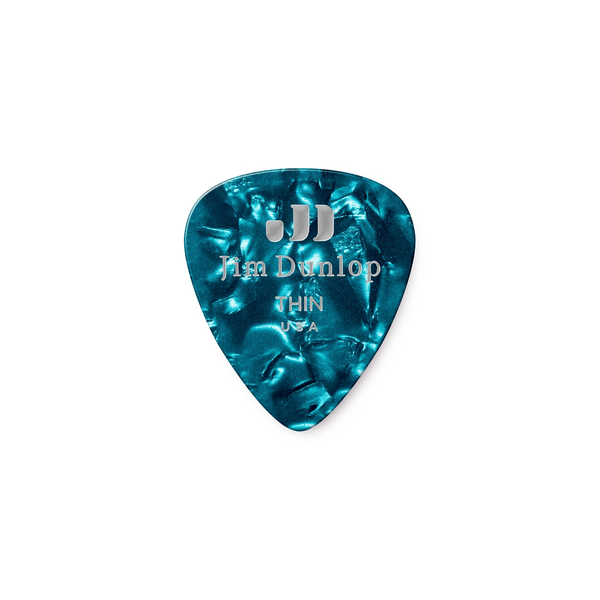 Dunlop 483P#11 Turquoise Perloid - Thin