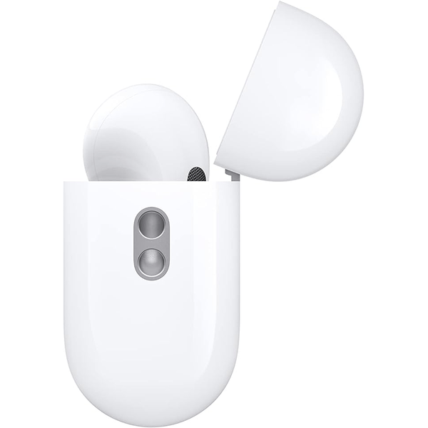 Custodia Wireless Ricaricabile Per Auricolari IOS Pro 2 – Batteria 450 MAh, 3-4 Ricariche, Con Cordino E Pulsante Sync