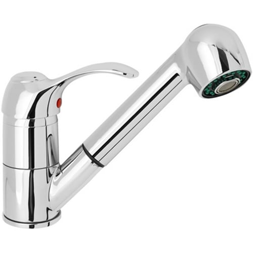 MONOCOMANDO LAV. MONOF. CON DOCCETTA ESTRAIBILE SERIE CLASS