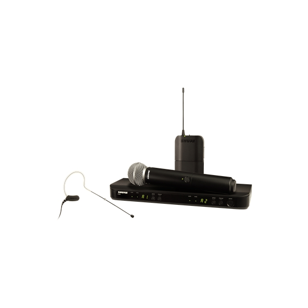 Shure BLX1288E-MX53 Sistema wireless SM58, MX153. (M17)