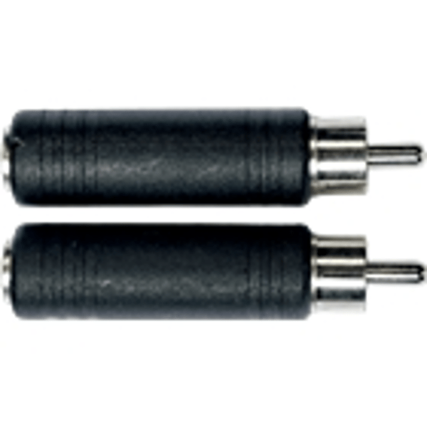 Yellow Cable AD08 Adattatore RCA Maschio/Jack Mono Femmina 2 Pcs