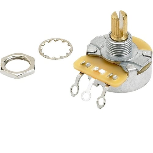 FENDER Potenziometro ad albero diviso vintage 250K con hardware di montaggio