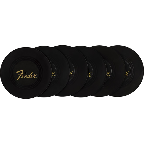 Set di sottobicchieri Giradischi Fender Sunburst