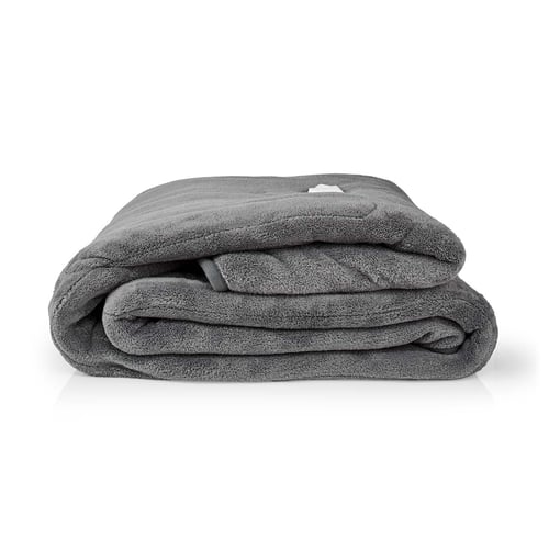 Coperta Elettrica In Pile Matrimoniale 200 x 180 cm 3 Impostazioni Di Calore