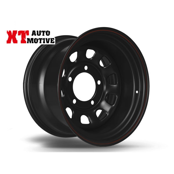 CERCHIO 17x10 ET -30 DAYTONA NERO PER LAND ROVER