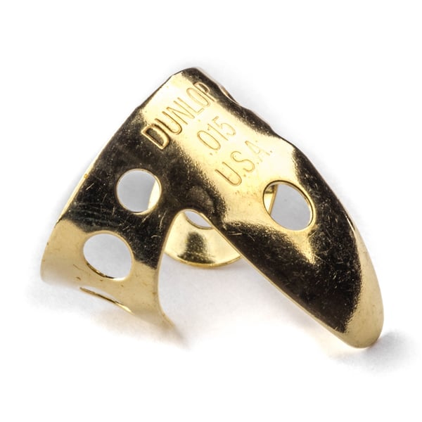 Dunlop 37R BRASS FINGER .015 - TUBO 20 PLETTRI