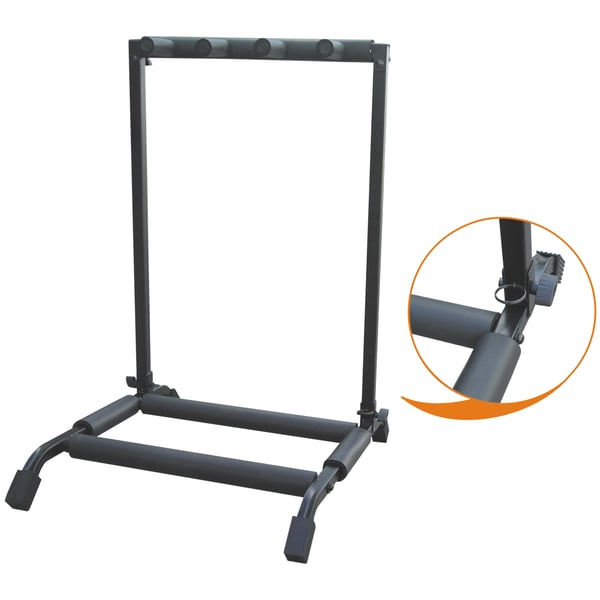 EXTREME GS014-3 SUPPORTO UNIVERSALE IN METALLO A RASTRELLIERA PER 3 CHITARRE O BASSI