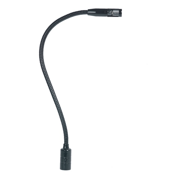PROEL STAGE Lampada flessibile alta 330 mm., flessibile staccabile con connettore maschio XLR 3 poli.