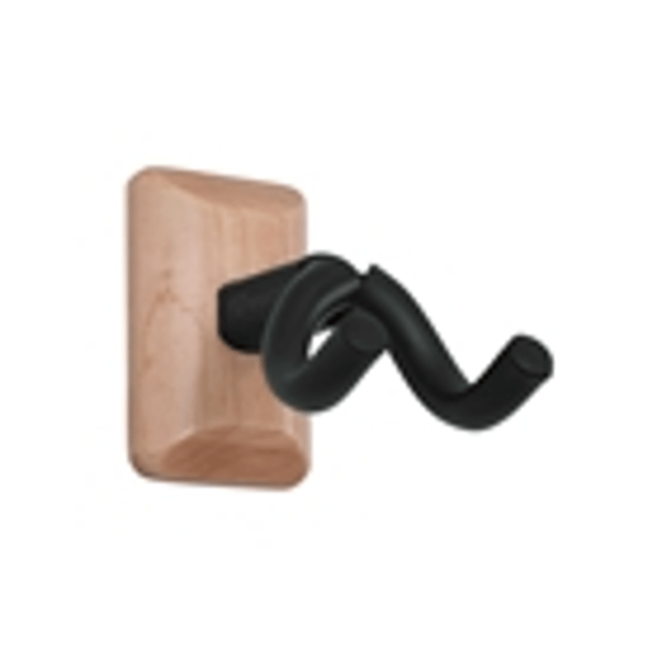 Gator Frameworks GFW-UKE-HNGRMPL Supporto da parete per ukulele e mandolino con piastra in acero