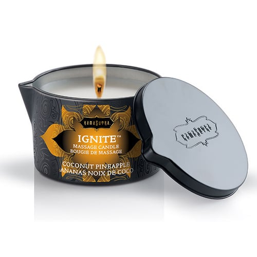 KAMASUTRA COSMETICS KAMASUTRA - CANDELA DA MASSAGGIO COCCO E ANANAS 170GR