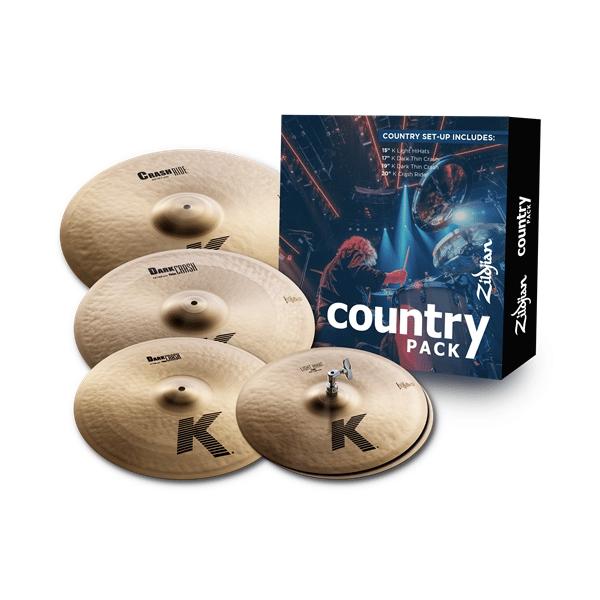 Zildjian K0801C-K Country Cymbal Pack