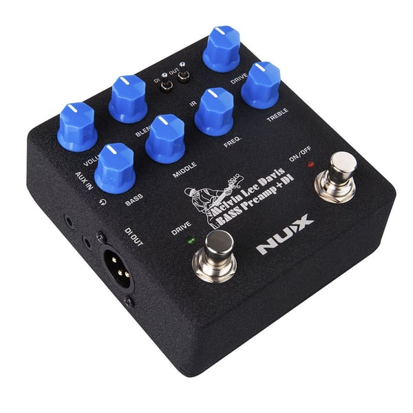 NUX Bass preamp + DI stompbox a pedale. Modello NBP-5
