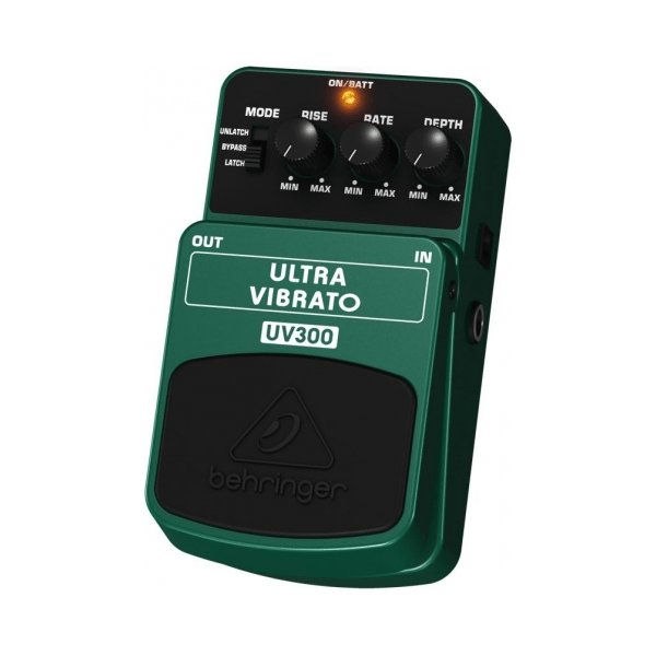 BEHRINGER UV300 ULTRA VIBRATO PEDALE EFFETTO TREMOLO ROTARY SPEAKER LESLIE ANNI 60-70 PER CHITARRA E BASSO