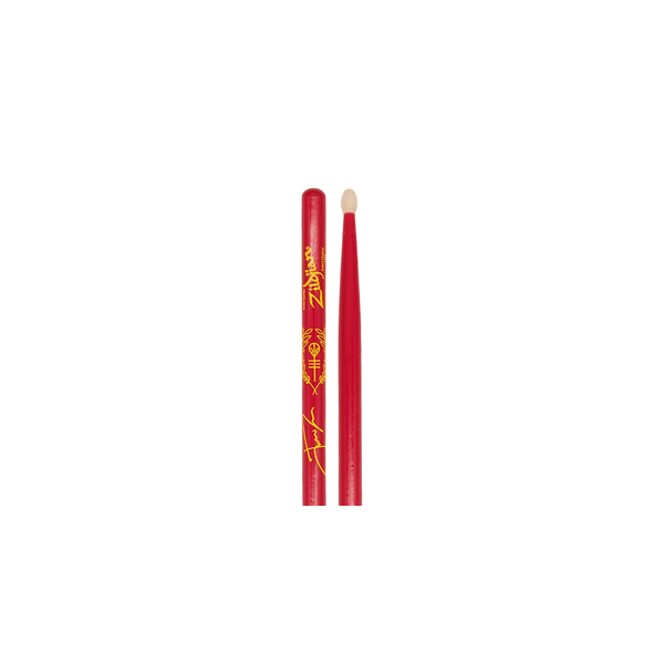 Zildjian ZASJD3 Josh Dun "Clancy Red" Bacchette Artist Series