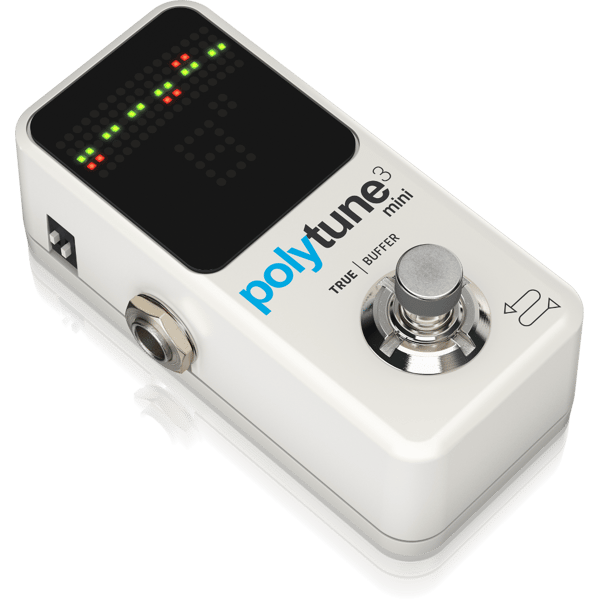 TC ELECTRONIC POLYTUNE 3 MINI ACCORDATORE PER CHITARRA E BASSO A PEDALE CON BOOSTER BONAFIDE INTEGRATO