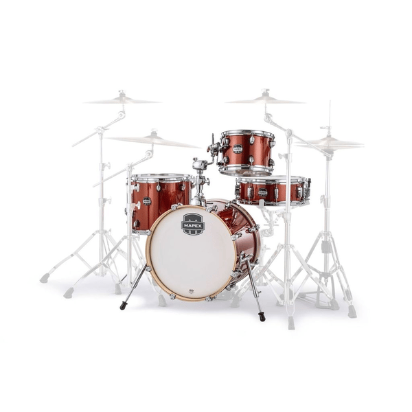 MAPEX IT MA486SOR MARS BIRCH BE BOP 4 PEZZI BLOOD ORANGE SPARKLE