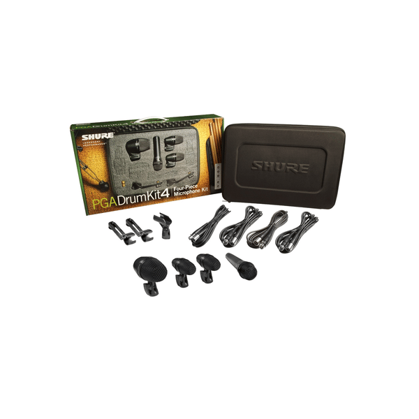 Shure PGADRUMKIT4 Kit da 4 microfoni per batteria