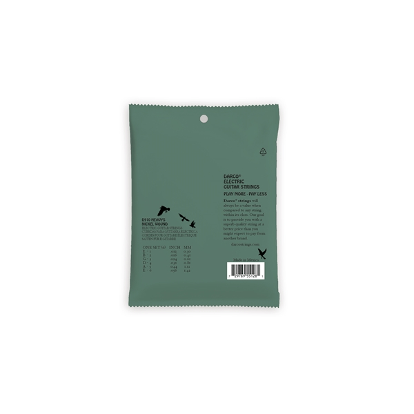 D910 Darco Electric Heavy Nickel Wound 12-56