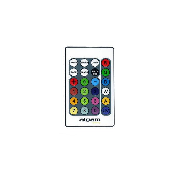 Algam Lighting SLIMPAR-510-HEX Proiettore Par LED 5 x 10W RGBWAU