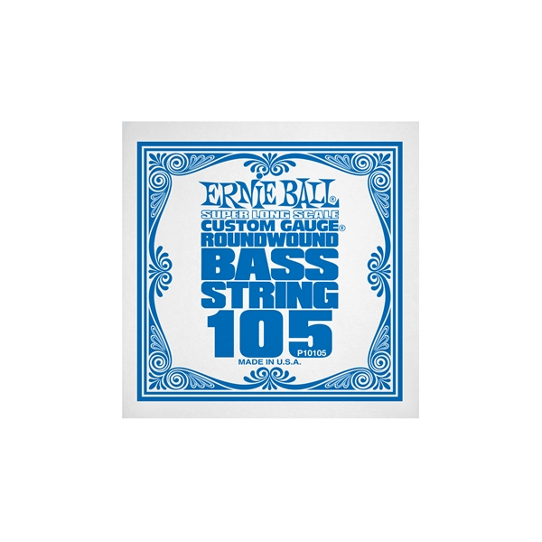 Ernie Ball Corda per Basso Scala Super Lunga Nickel Wound .105