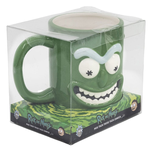Rick &amp; Morty 3D Mug Pickle Rick 739 ml