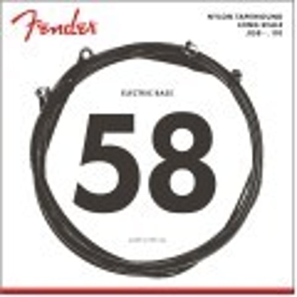 FENDER Set di Corde 9120 Bass Nylon Tapewound Scalature .058-.110