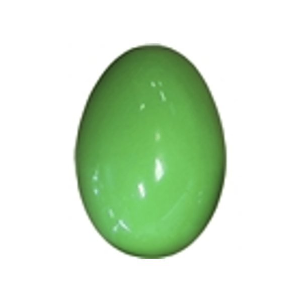 Tanga SHAK-11-VERT Shaker in plastica a forma di Uovo - Verde