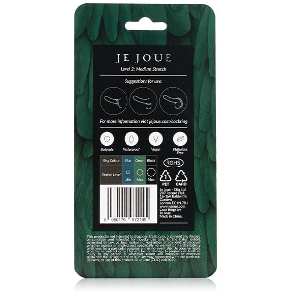 JE JOUE SILICONE COCK RING - MEDIUM STRETCH