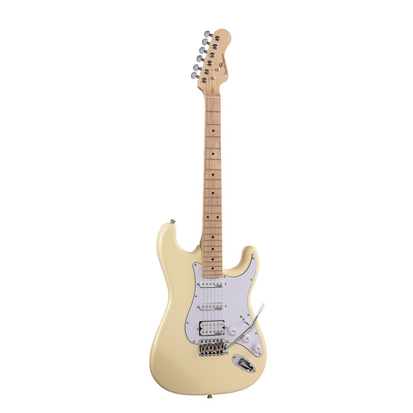 SOUNDSATION Chitarra elettrica double cutaway con 2 single coil + humbucker splittabile e meccaniche autobloccanti (equipaggiata Wilkinson, tastiera acero). Modello RIDER-PRO-MSH VW