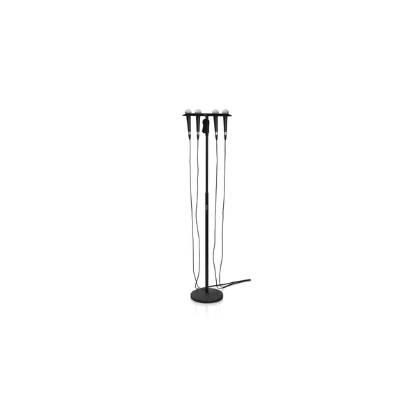 Gator Frameworks GFW-MIC-4TRAY Supporto multi-microfono per 4 microfoni<br>