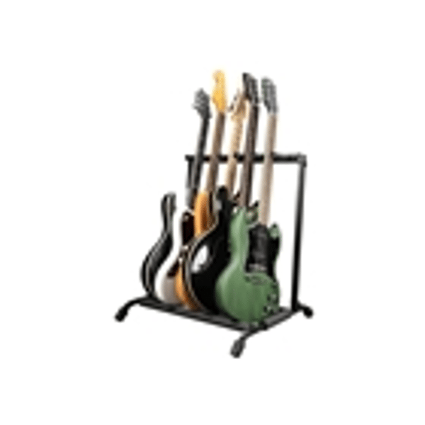 Gator Frameworks RI-GTR-RACK5 Supporto pieghevole per 5 chitarre<br>