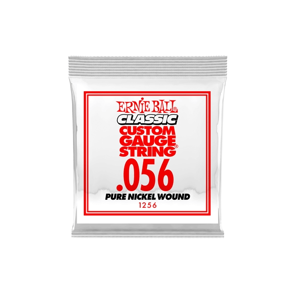 Ernie Ball 1256 Pure Nickel Wound .056