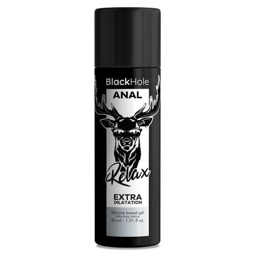 BLACK HOLE - GEL TROU NOIR BASE SILICONE DILATATION ANALE 30 ML