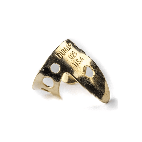 Dunlop 37R BRASS FINGER .025 - TUBO 20 PLETTRI